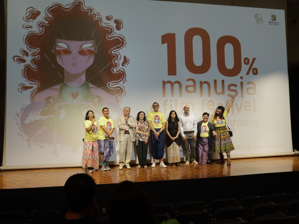 100% HUMAN FILM FESTIVAL PRESENTS 65 INTERNATIONAL FILMS IN 3 MAJOR CITIES OF INDONESIA