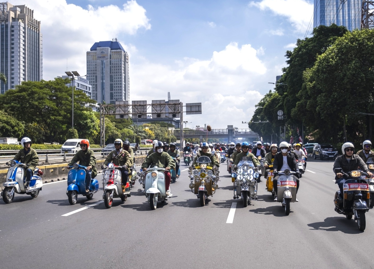 VESPA INDONESIA DELIVERED EXCITING EXPERIENCES AT JAKARTA MODS MAYDAY 2025
