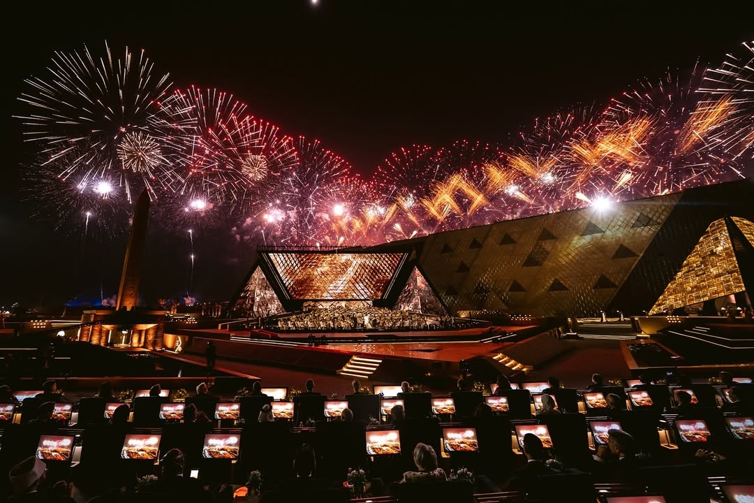 GRAND EGYPTIAN MUSEUM OFFICIALLY OPENS AS A NEW CULTURAL LANDMARK NEAR THE PYRAMIDS OF GIZA