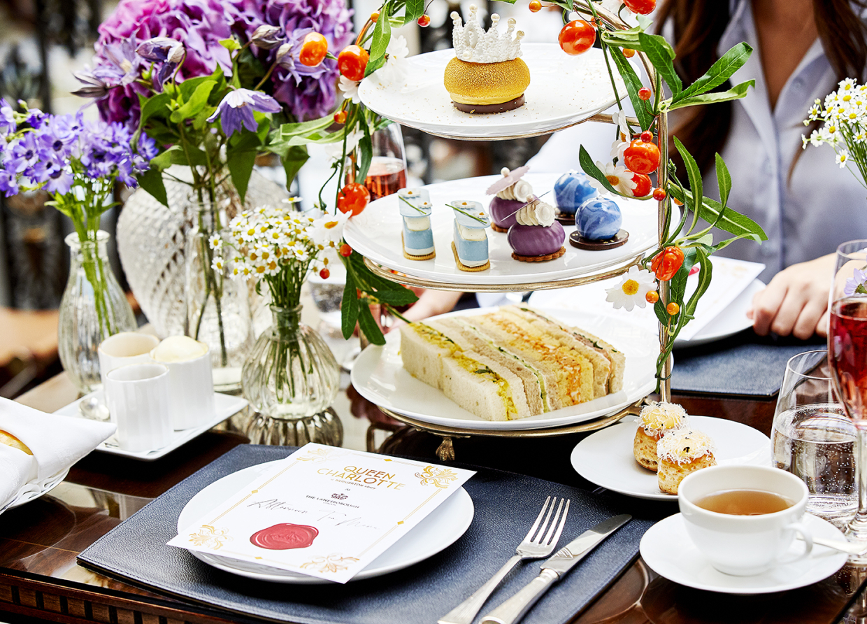 INTRODUCING LONDON'S EXCLUSIVE QUEEN CHARLOTTE-THEMED AFTERNOON TEA AT THE LANESBOROUGH IN PARTNERSHIP WITH NETFLIX & SHONDALAND 