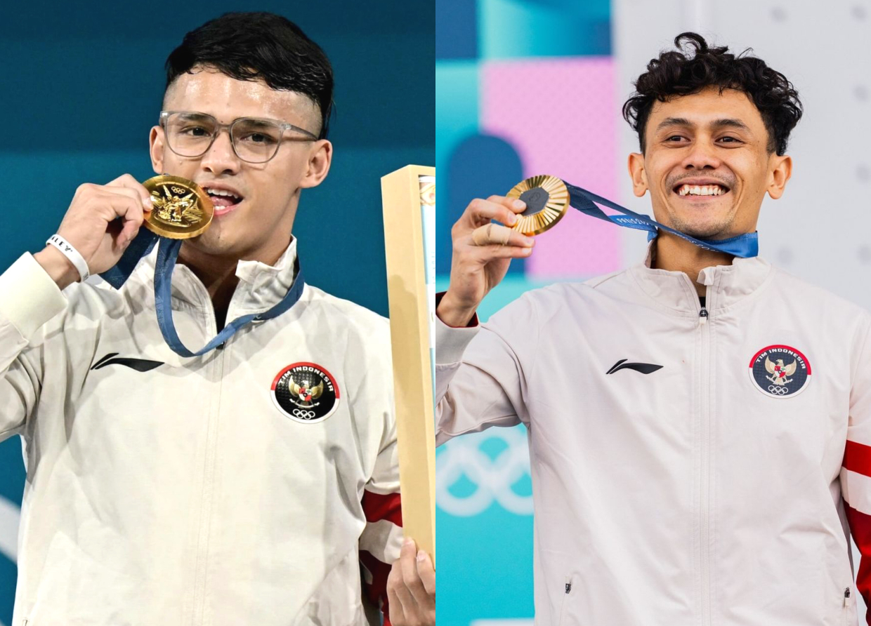 INDONESIA'S GOLDEN TRIUMPH: RIZKI JUNIANSYAH AND VEDDRIQ LEONARDO MAKE HISTORY AT THE PARIS 2024 OLYMPICS