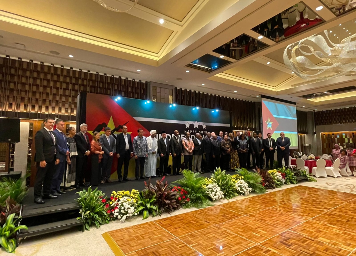 MOZAMBIQUE’S 50TH INDEPENDENCE CELEBRATION HELD IN JAKARTA, MARKING STRENGTHENED INDONESIA TIES