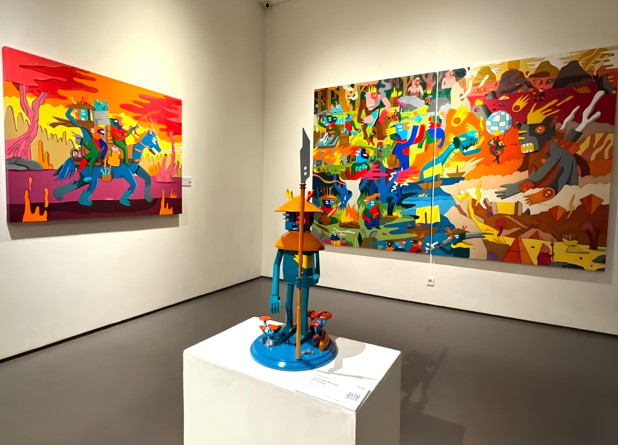 THE FOUR HUNTSMEN: MEMORIES IN COLORS – ARIEF WITJAKSANA'S SOLO EXHIBITION AT ZEN1 GALLERY