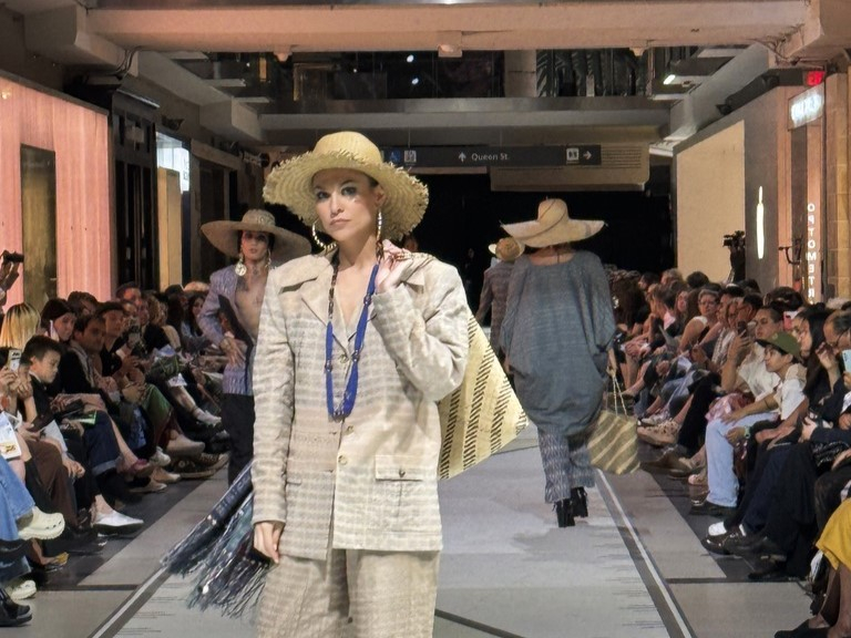 MERDI SIHOMBING SHOWCASES ULOS SITOLU HUTA COLLECTION AT INDIGENOUS FASHION ARTS FESTIVAL 2024 IN TORONTO