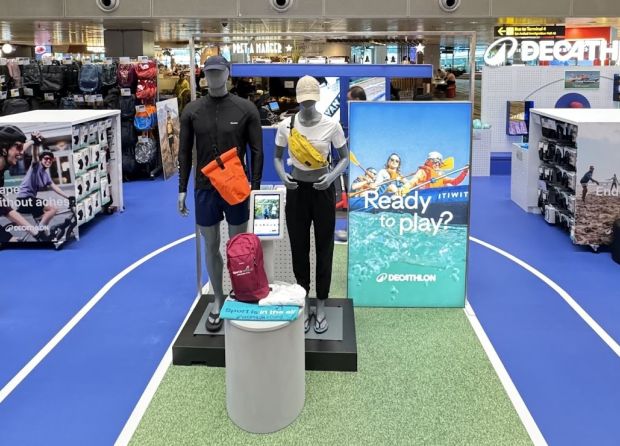 DECATHLON UNVEILS ITS FIRST POP-UP STORE AT SINGAPORE CHANGI AIRPORT TRANSIT AREA, A GLOBAL MILESTONE