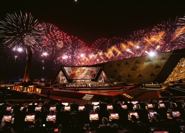 GRAND EGYPTIAN MUSEUM OFFICIALLY OPENS AS A NEW CULTURAL LANDMARK NEAR THE PYRAMIDS OF GIZA