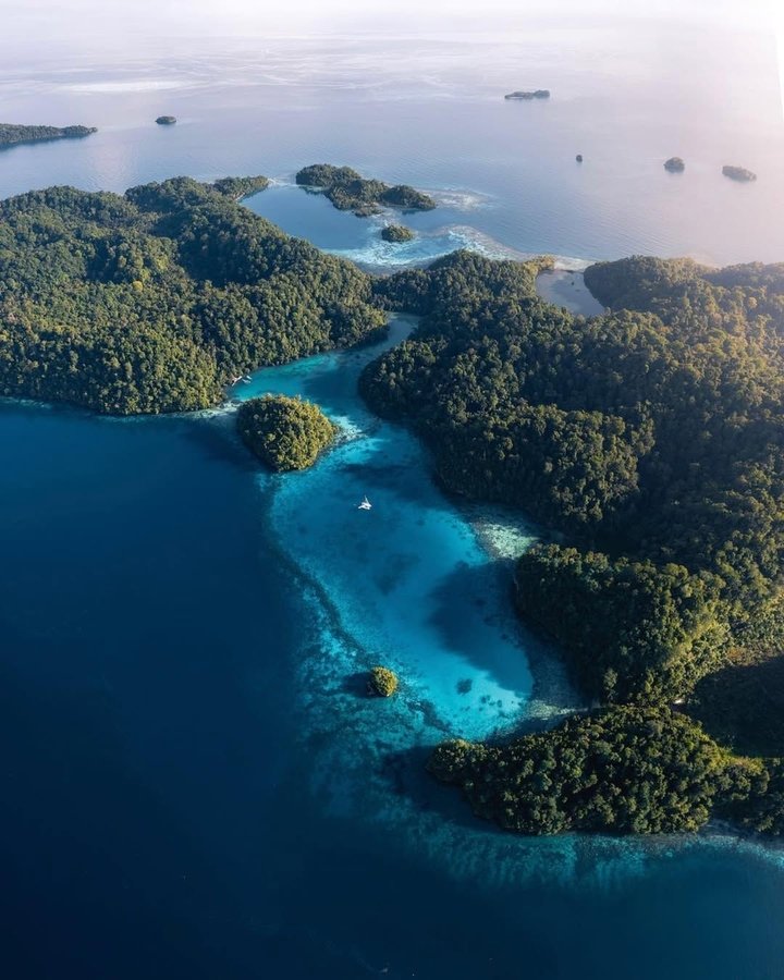 The Togean reef stays pristine because getting here takes commitment.