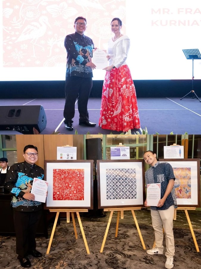 The jury was composed of Ambassador Barbara Szymanowska, Budi Dwi Haryanto founder of Rumah Batik Palbatu, Swa Setyawan Adinegoro curator of Museum Batik Indonesia, Indonesian fashion designer Poppy Dharsono, Ani Nigeriawati from Indonesia's Ministry of Foreign Affairs, Maria Szymańska-Ilnata from the Asia and Pacific Museum in Warsaw, Aneta Marko from the Słupsk Cultural Center, and Natalia W&oacute;jcik-Kubisiak from the Embassy of Poland in Jakarta.