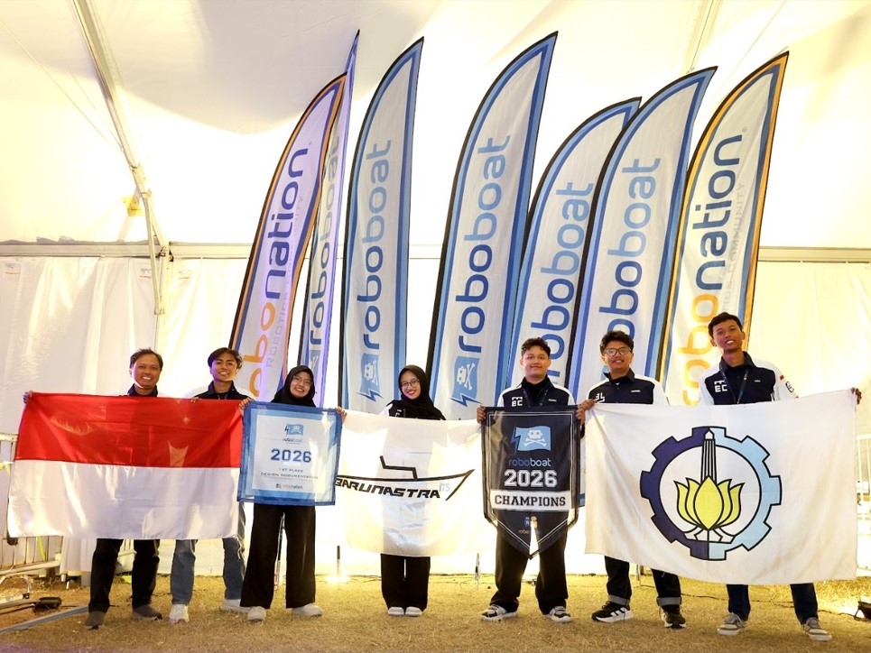 BARUNASTRA ITS SHINES AS GRAND CHAMPION AT THE INTERNATIONAL ROBOBOAT COMPETITION 2026 WITH INNOVATIVE TECHNOLOGY