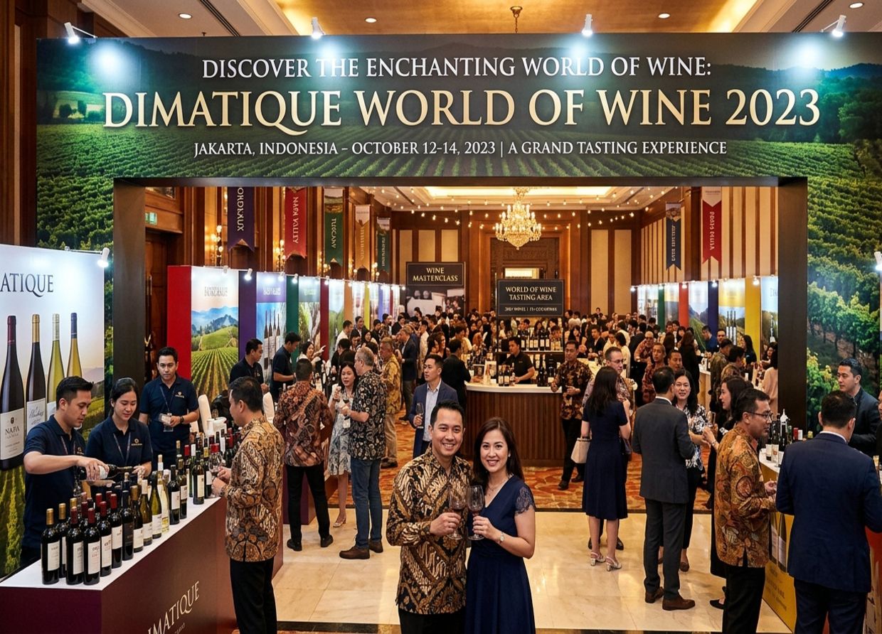 DISCOVER THE ENCHANTING WORLD OF WINE: DIMATIQUE WORLD OF WINE 2023 