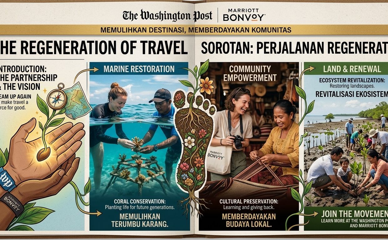 THE WASHINGTON POST AND MARRIOTT BONVOY TEAM UP AGAIN TO SPOTLIGHT REGENERATIVE TRAVEL