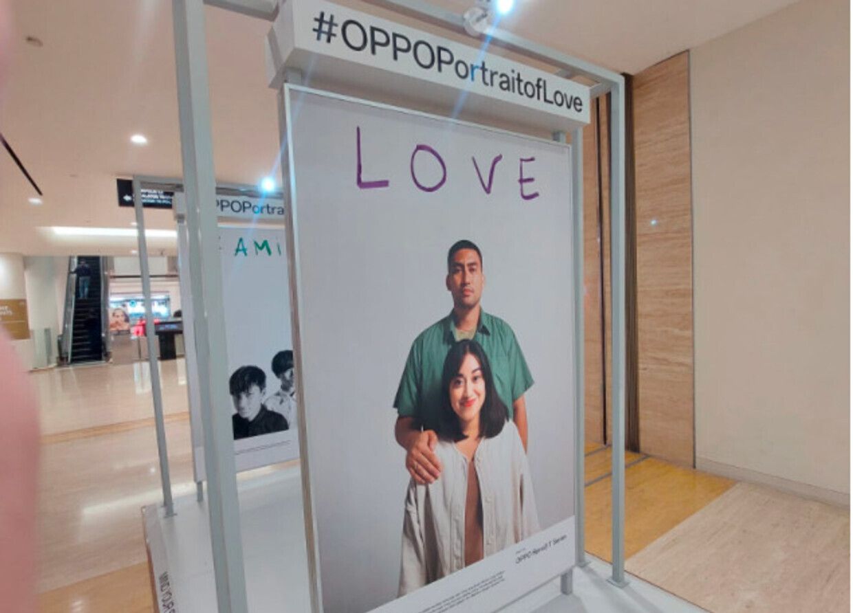 #OPPOPORTRAITOFLOVE CAMPAIGN AND PORTRAIT OF LOVE EXHIBITION
