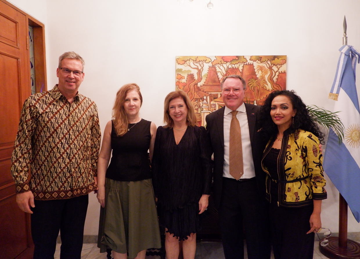 FAREWELL RECEPTION AT THE ARGENTINE RESIDENCE IN JAKARTA 