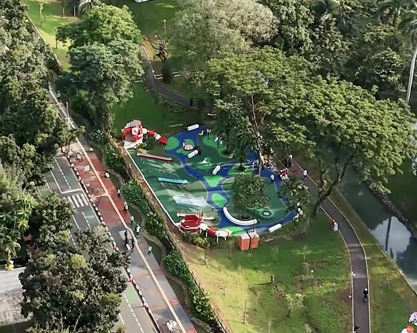 TAMAN BENDERA PUSAKA OPENS AS A VIBRANT EXPANSIVE INTEGRATED GREEN SPACE IN SOUTH JAKARTA