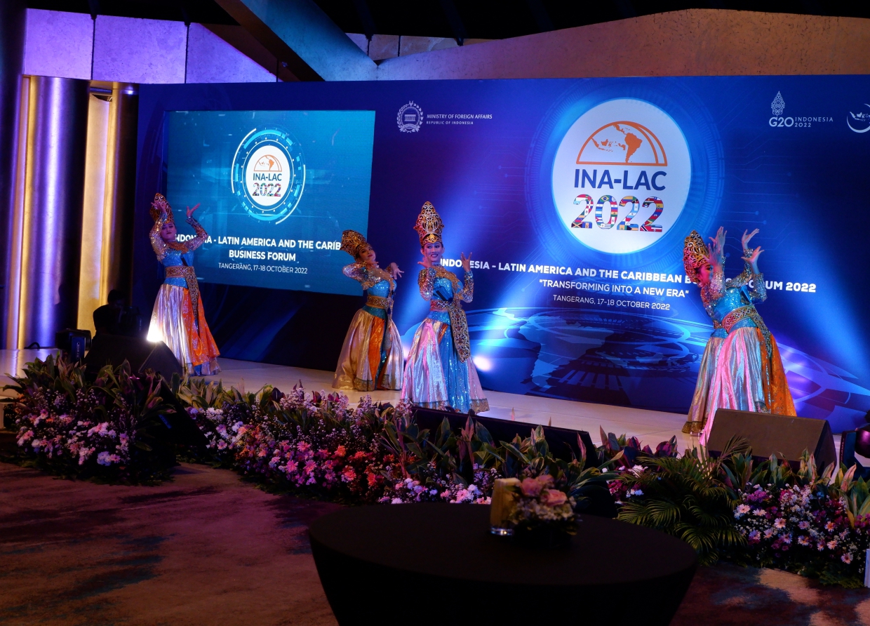 INDONESIA-LATIN AMERICA AND THE CARIBBEAN (INA-LAC) BUSINESS FORUM 2022: TRANSFORMING INTO A NEW ERA 