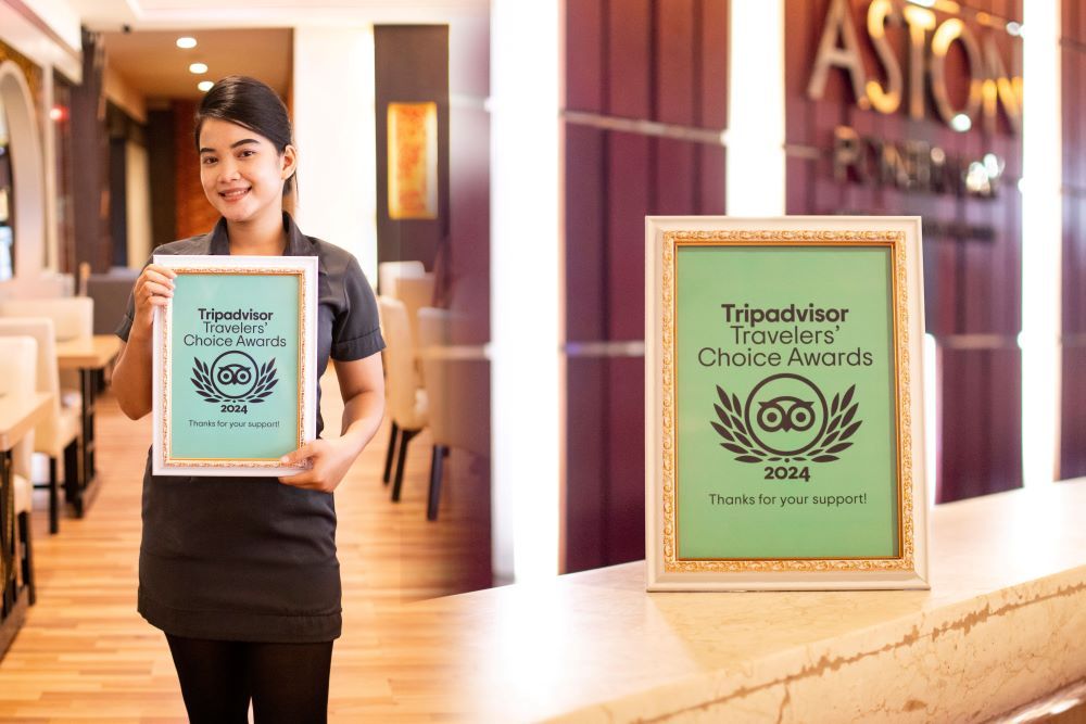  ARCHIPELAGO HOTELS RECEIVES TRIPADVISOR TRAVELLERS' CHOICE AWARD FOR EXCEPTIONAL HOSPITALITY EXPERIENCES