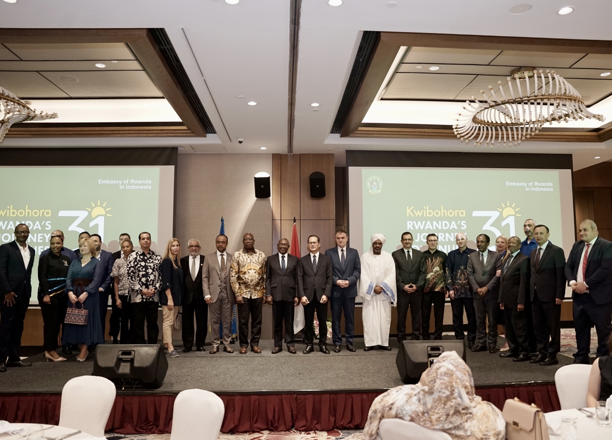 RWANDA MARKS 31ST LIBERATION DAY IN JAKARTA: REFLECTING ON THE PAST, SHAPING THE FUTURE