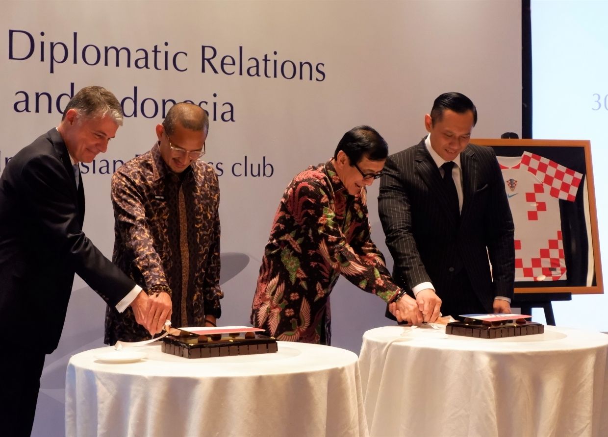 CROATIA AND INDONESIA COMMEMORATED THE 30TH ANNIVERSARY OF DIPLOMATIC RELATIONS 