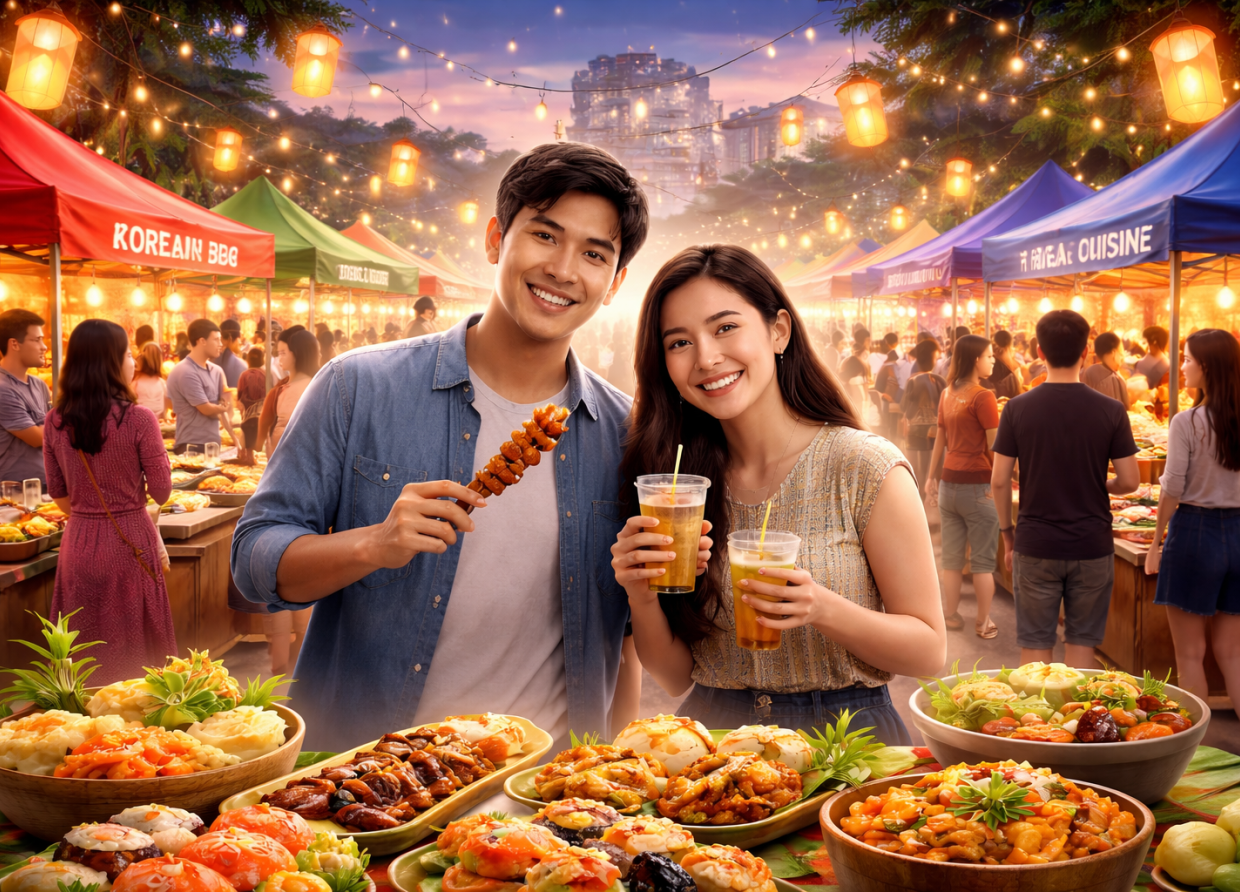 A CULINARY CELEBRATION OF ASIAN FLAVORS AT THE ASIAN FOOD FESTIVAL IN BLOK M SQUARE