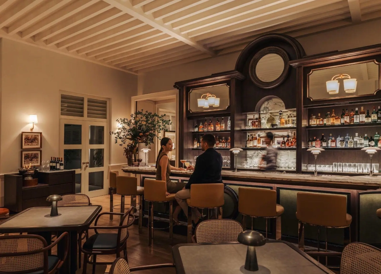 CAPELLA SINGAPORE UNVEILS TRANSFORMED LOBBY, BAR, AND LIVING ROOM