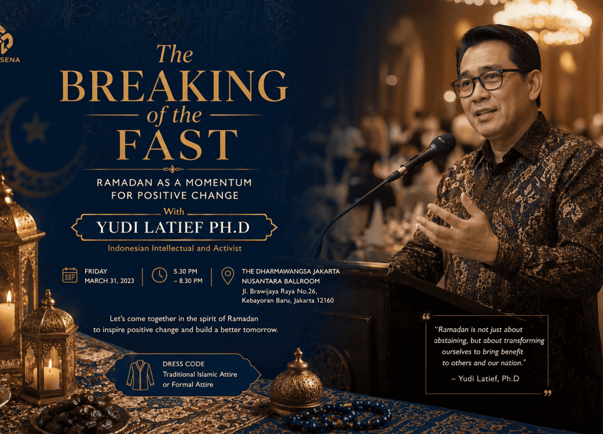 BREAKING OF THE FAST WITH YUDI LATIEF PH.D 