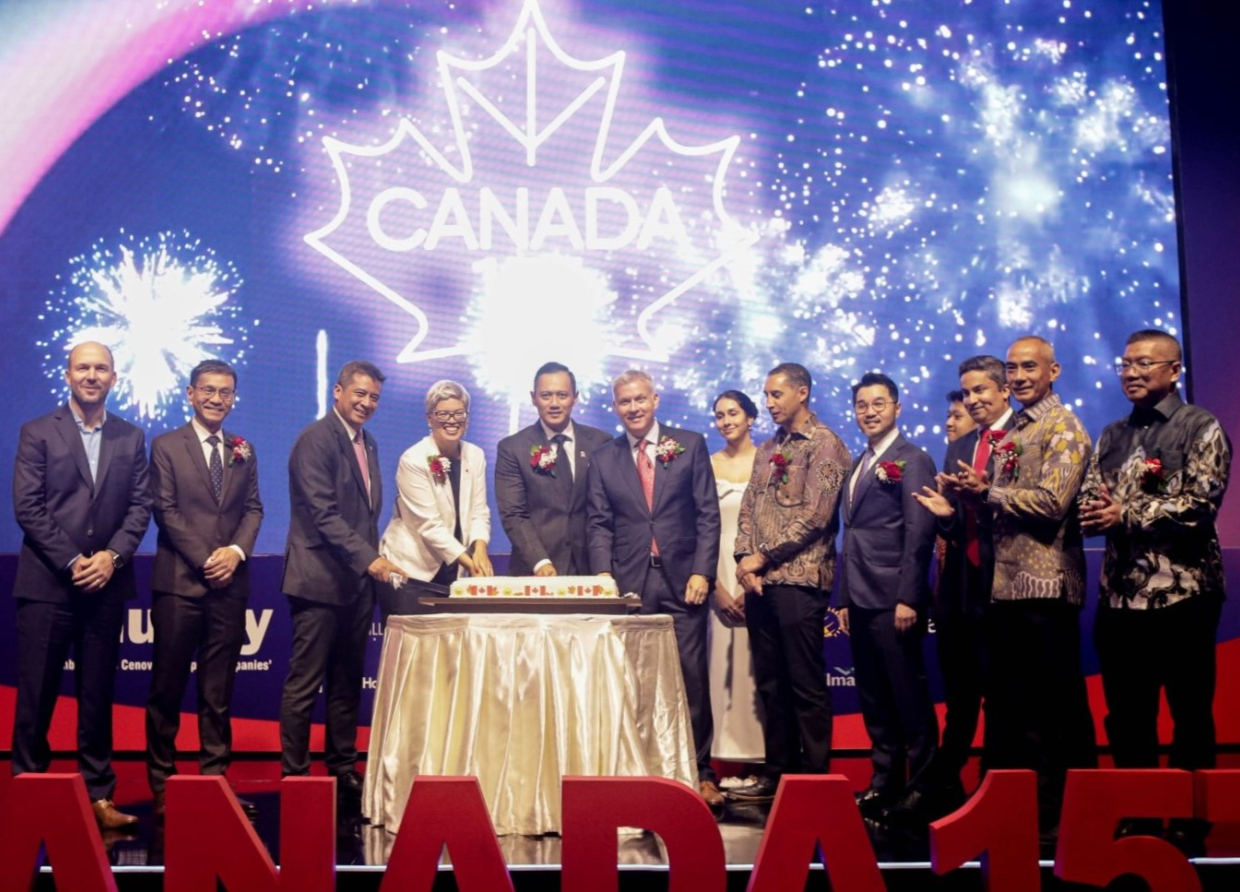 HARMONIOUS FESTIVITIES: CANADA'S NATIONAL DAY ECHOES IN JAKARTA