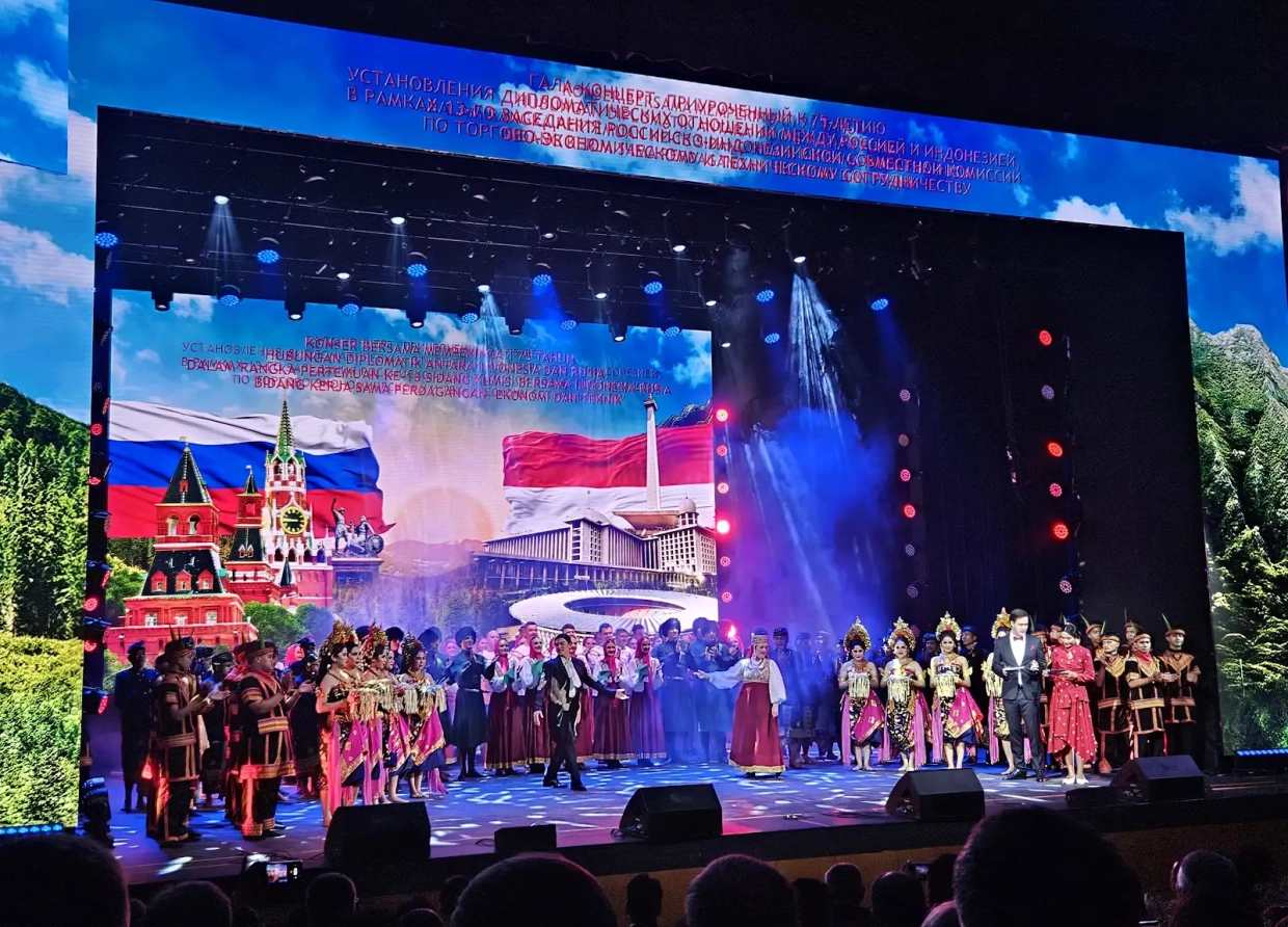 HARMONY BETWEEN TWO NATIONS: A CONCERT COMMEMORATING 75 YEARS OF INDONESIA–RUSSIA DIPLOMATIC RELATIONS