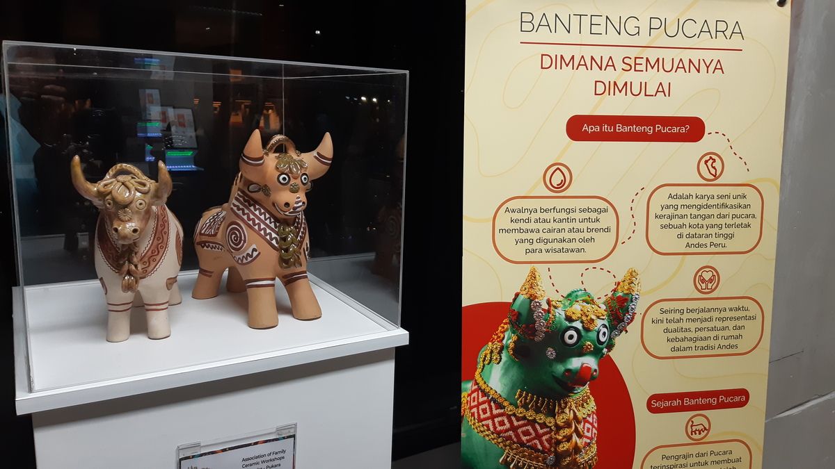 A FUSION OF PERUVIAN AND INDONESIAN CULTURE IN BANTENG PUCARA EXHIBITION