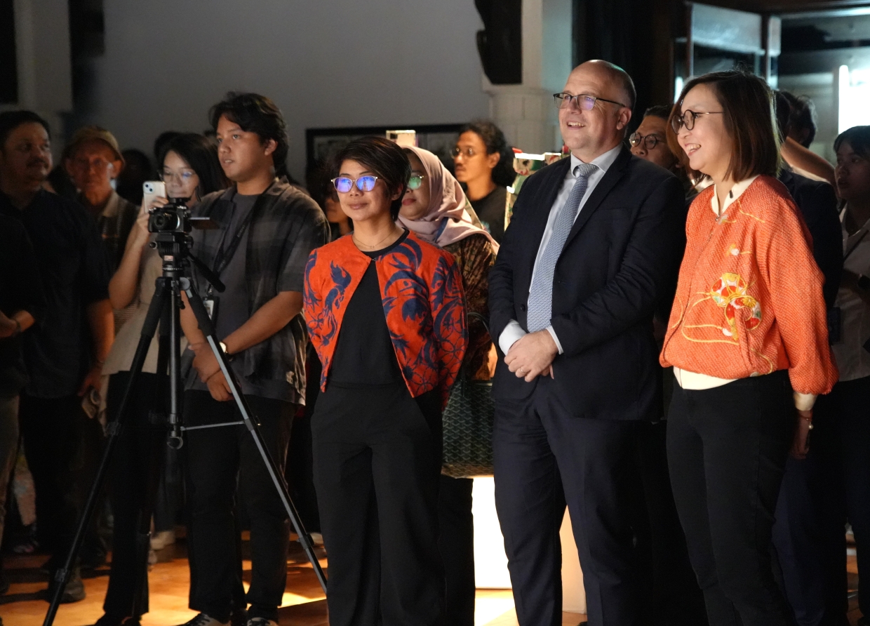 JOëL ALESSANDRA VISITS INDONESIA TO MARK 75 YEARS OF FRANCE-INDONESIA FRIENDSHIP WITH A COMIC ART TOUR