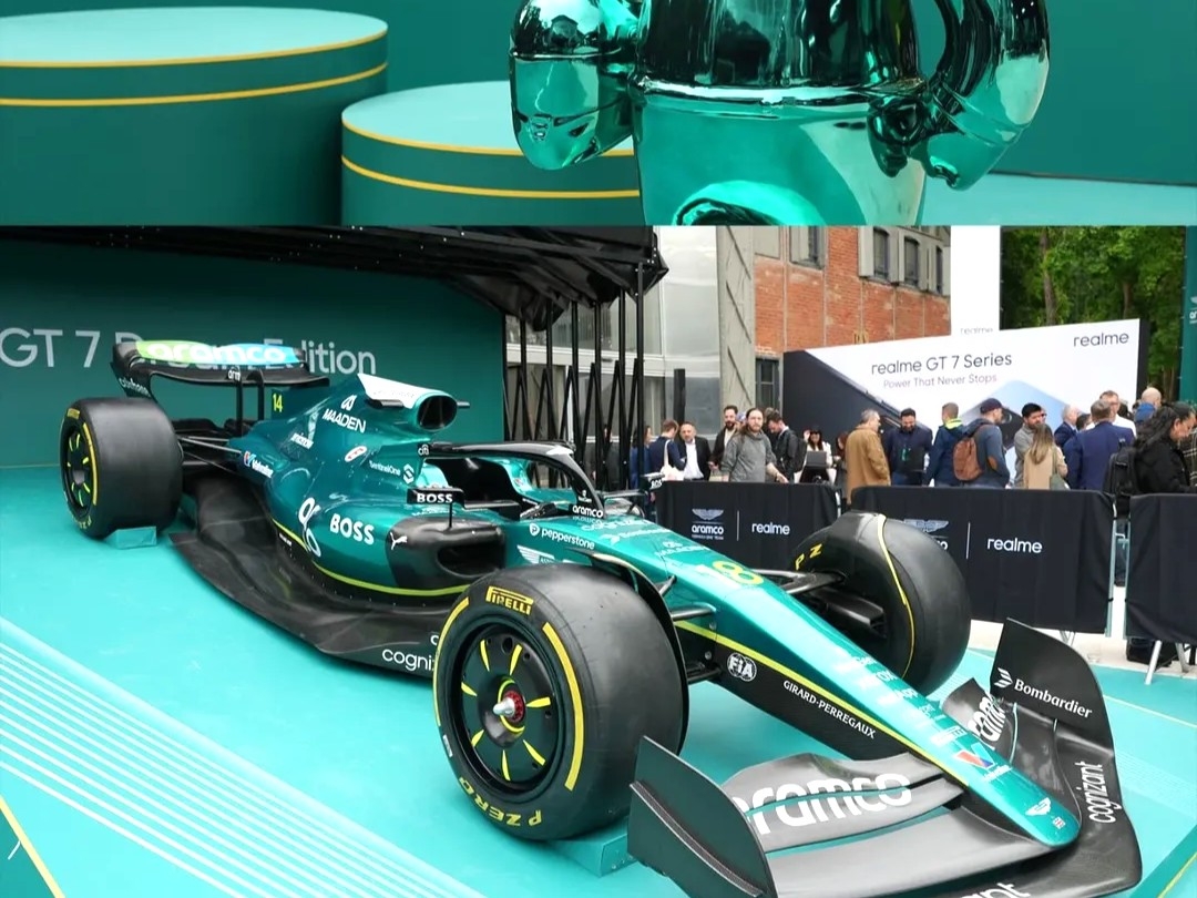 REALME MARKS NEW MILESTONE WITH ASTON MARTIN FORMULA ONEâ„¢ TEAM, UNVEILS REALME GT 7 DREAM EDITION