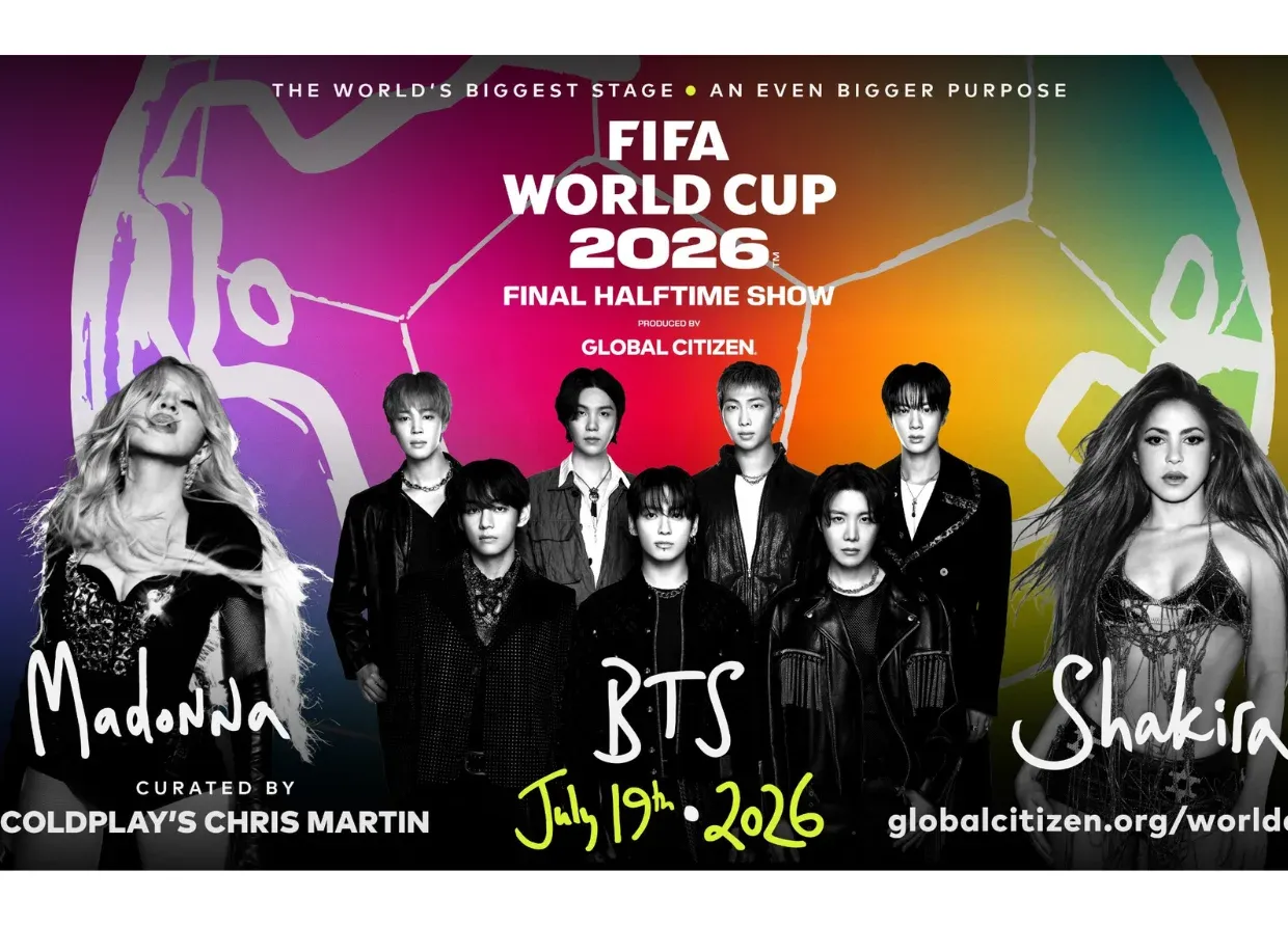 FIFA WORLD CUP 2026 HALFTIME SHOW: BTS, MADONNA, SHAKIRA