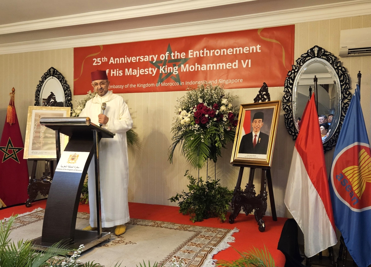 COMMEMORATION OF THE 25TH ANNIVERSARY OF KING MOHAMMED VI'S REIGN IN JAKARTA: A REMARKABLE HISTORICAL OCCASION