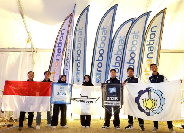BARUNASTRA ITS SHINES AS GRAND CHAMPION AT THE INTERNATIONAL ROBOBOAT COMPETITION 2026 WITH INNOVATIVE TECHNOLOGY