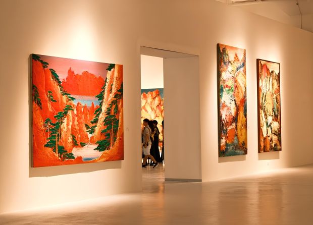 ART EXHIBITION ‘ACROSS MOUNTAINS AND RIVERS’ BY YIN ZHAOYANG AT MOCA SINGAPORE