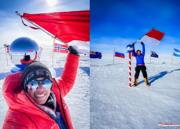 RAISING THE RED AND WHITE IN ANTARCTICA: PUTRI HANDAYANI’S EPIC HISTORIC JOURNEY