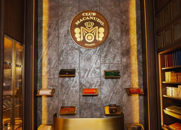 GRAND OPENING OF AN UPSCALE CIGAR LOUNGE IN INDONESIA