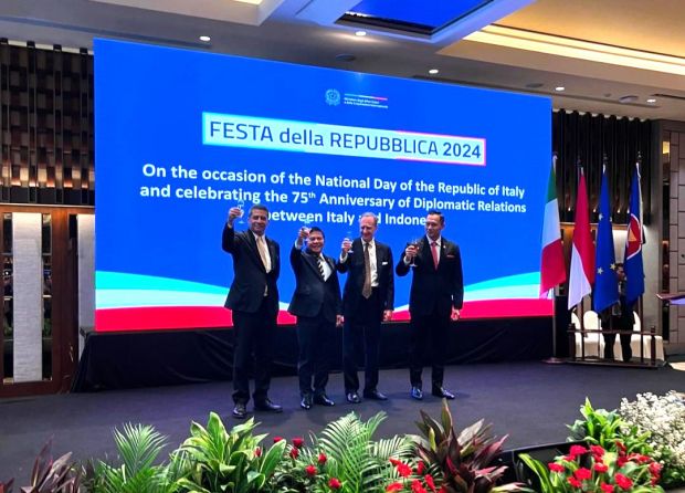 THE 78TH ITALIAN NATIONAL DAY CELEBRATION: COMMEMORATING 75 YEARS OF DIPLOMATIC RELATIONS WITH INDONESIA
