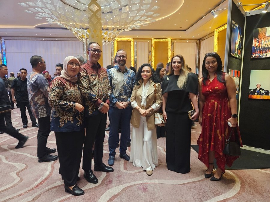 Guests at the Azerbaijan Independence Day reception, Jakarta. Thirty-four years of bilateral relations.
